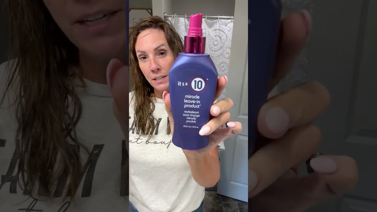 10 преимуществ в одном флаконе?! | Обзор и демонстрация несмываемого кондиционера "It’s A 10 Mira...