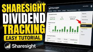 How to setup dividend tracking with Sharesight - Easy Tutorial