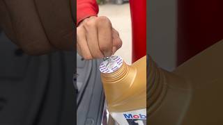 Only Mobil 1  From day One Mobil 1 Triple Action Power 0W40 oil change in Land Cruiser v8