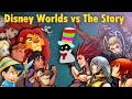 How disney worlds contribute to the kingdom hearts story or dont