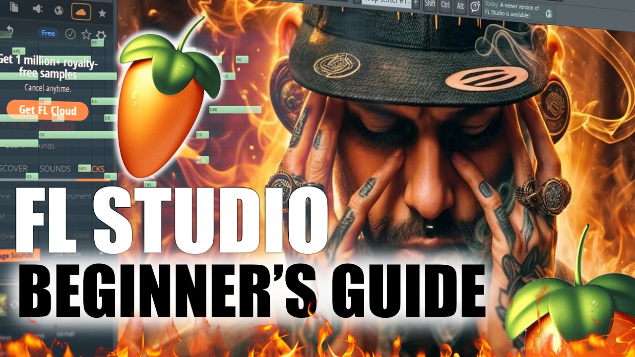 FL Studio Complete Beginner Basics Tutorial (2025) : fl studio 2025 ...