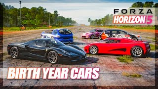 Forza Horizon 5 - Best Car from our Birth Year! by JackUltraGamer 124,206 views 4 months ago 17 minutes