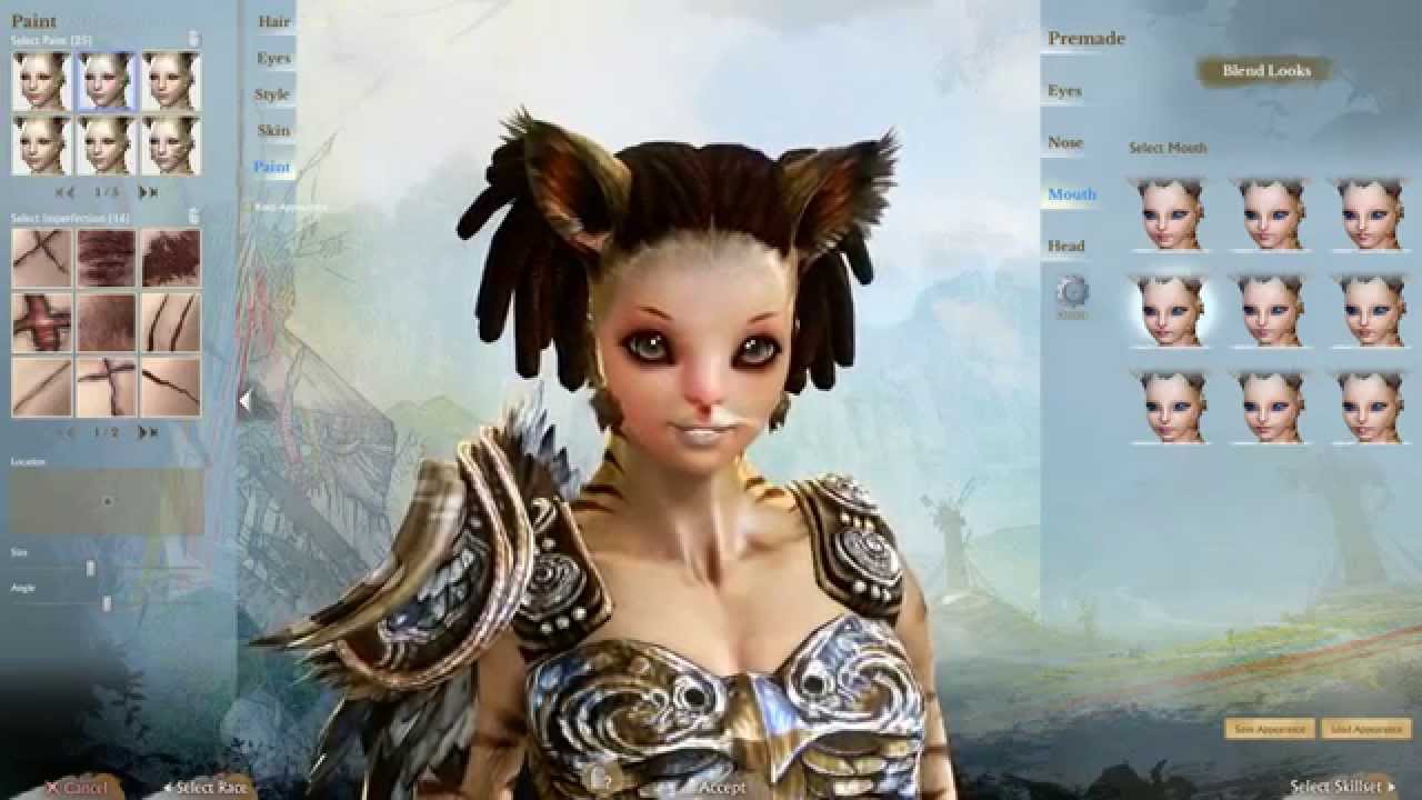 archeage character creation archeage character creation