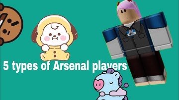 5 types of Arsenal players