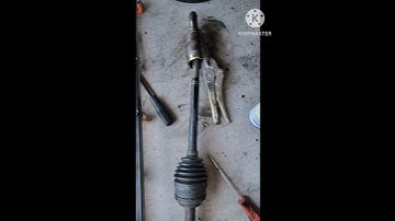 How to remove a stuck cv axle / half shaft from any vehicle without special tools