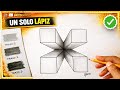 Cómo hacer Dibujos en 3D con Luces y Sombras - Tutorial fácil con un solo lápiz ✏️ T.36