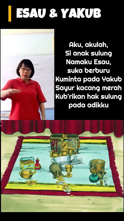 ESAU DAN YAKUB  #lagusekolahminggu #laguanakkristen