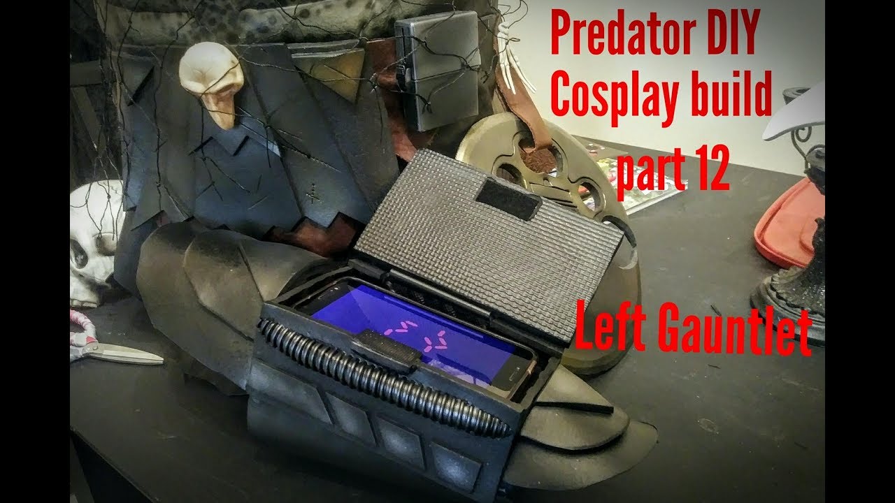Хищник: косплей своими руками, часть 12, левая перчатка