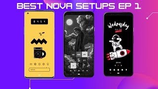 The Best Nova Launcher Setups Ep1 | Joker | Minimal Android Homescreen  Setups