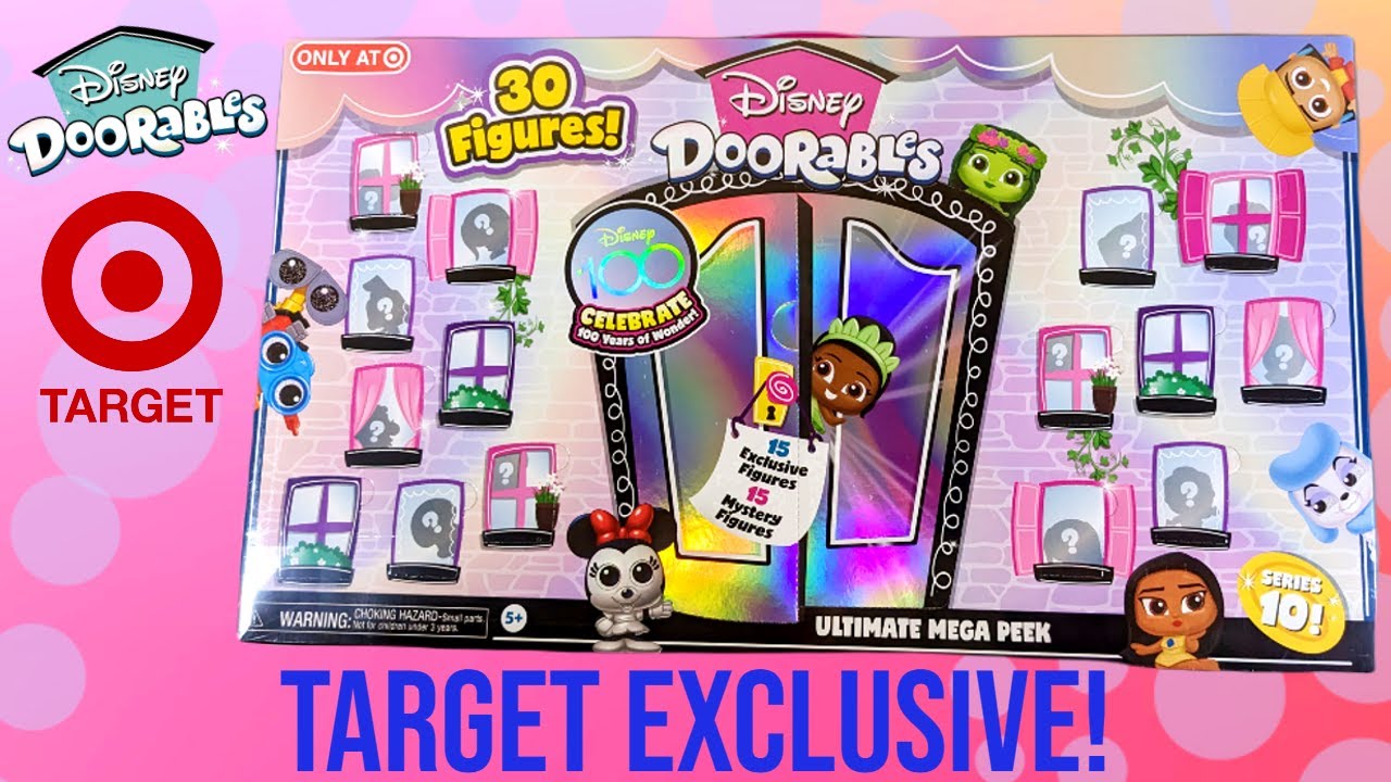 Disney Doorables Series 10 Ultimate MEGA Peek Exclusive Playset 30