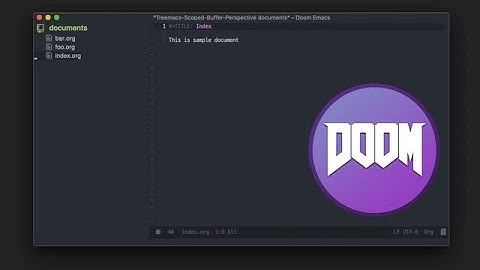 Projects and Workspaces | Doom Emacs | 프로젝트와 워크스페이스
