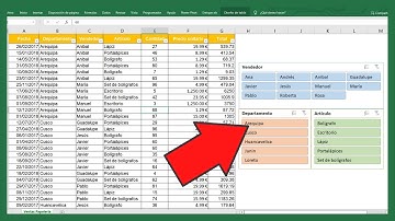📌Cómo FILTRAR DATOS super RÁPIDO y de manera DINÁMICA 🤔SEGEMENTACIÓN DE DATOS🤔