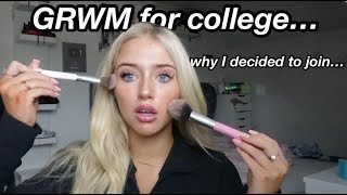 GRWM.. FOR COLLEGE!