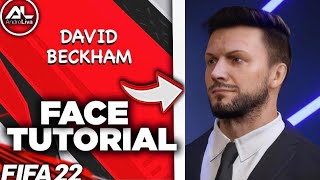 FIFA 22 - DAVID BECKHAM Face (Tutorial)