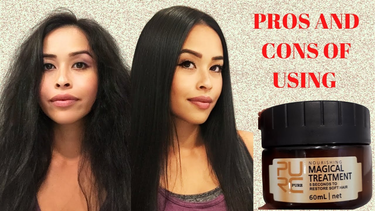 Purc Magical Hair Treatment On Wavy Hair (First time using this product) |With Tagalog Subtitle