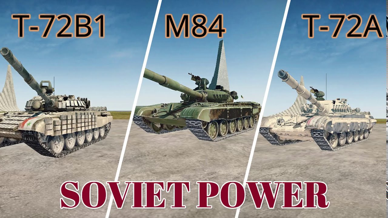 Bf2 Soviet Power New Tanks T 72b1 M 84 T 72a Youtube