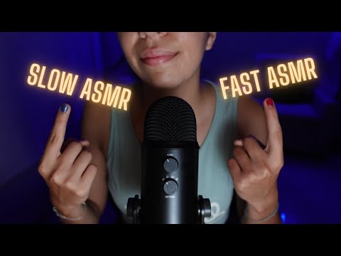 Fast v.s. Slow ASMR (you'll sleep ASAP 🥱)