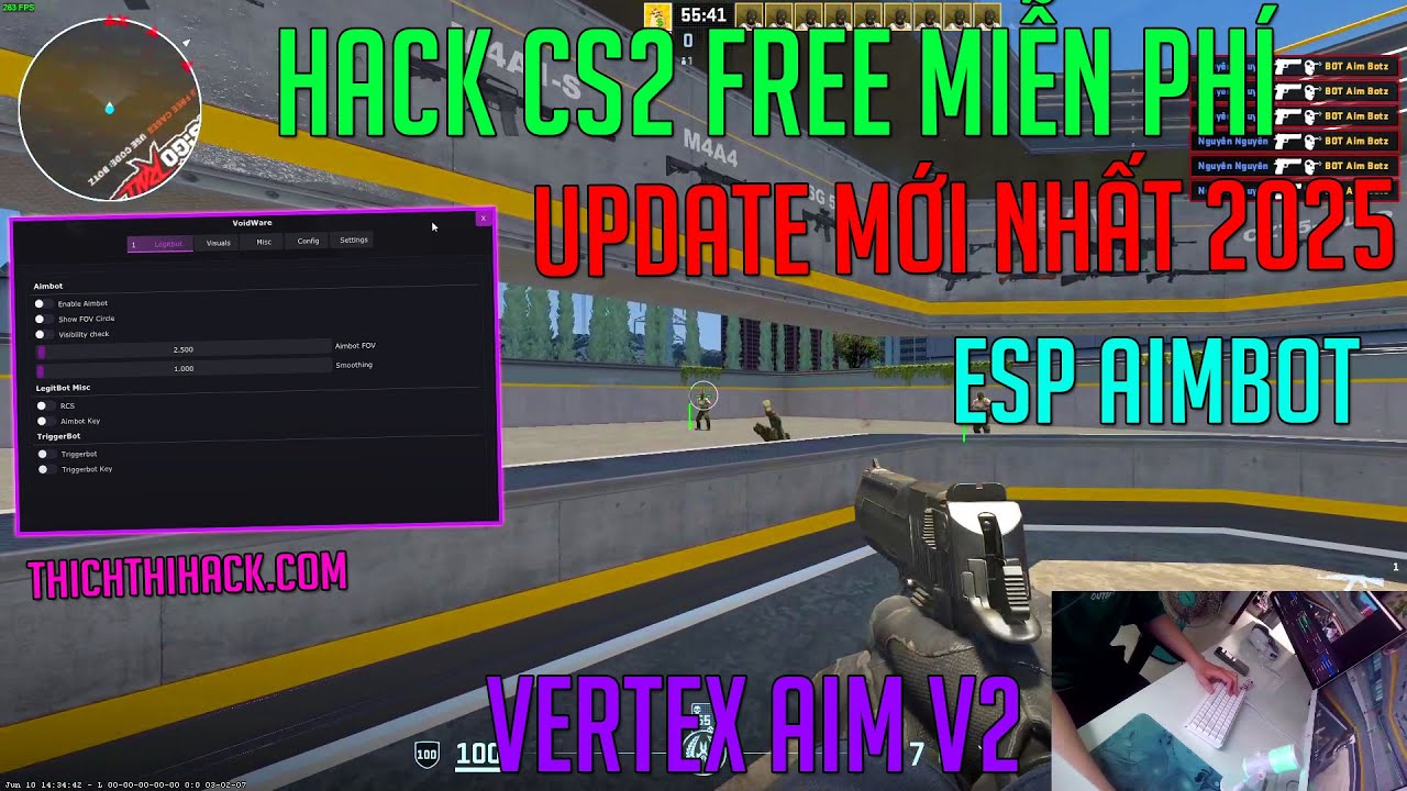 DOWNLOAD TẢI HACK CS2 FREE MIỄN PHÍ MỚI NHẤT ESP AIMBOT TRIGGERBOT QUÁ ...