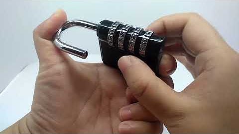 Ổ khoá mã dọc 4 số CJSJ