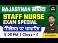 Rajasthan samvida staff nurse  rajasthan staff nurse classes  important questions  by roshan sir
