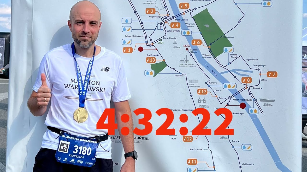 44. Maraton Warszawski 2022 - TAAAAK!!!!🔥🏃🏻‍♂️💪 1/5 do Korony Maratonów Polskich 👑