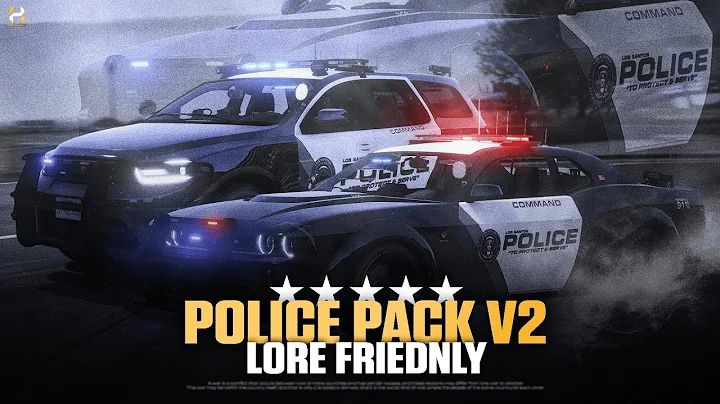 HV Lore-Friendly Police Vehicles Pack v2 | callsigns system | Fivem