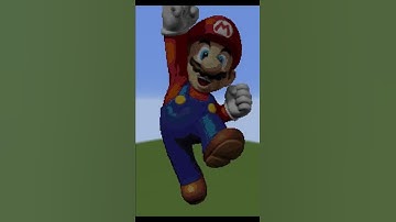Minecraft Mario: NOOB VS PRO VS HACKER VS GOD Minecraft Pixel art #minecraft #mario #shorts