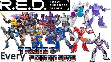 **see newer video** Every Transformers R.E.D. Robot Enhanced Design Comparison List