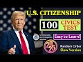 2025 random 100 civics questions and answers - U.S. citizenship interview I N400 Interview #n400