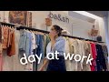 VLOG ( day at work )