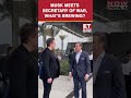 Elon Musk Meets With US War Secretary Pete Hegseth Amid US-Iran Tension | Breaking News #shorts