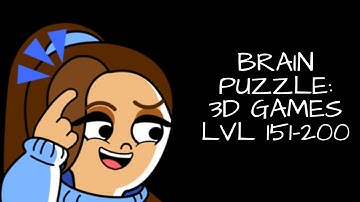Brain Puzzle: 3D Games Level 151-200