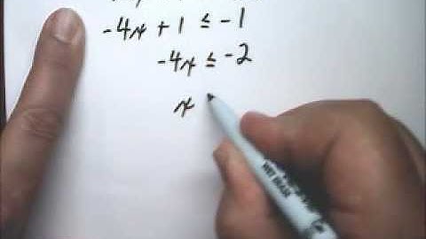 Solve Advanced Inequality 2 - Tutor Algebra