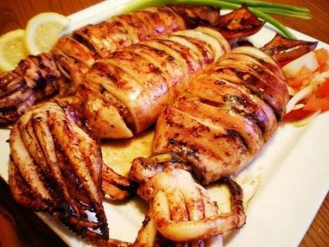 Inihaw na Pusit (Grilled  Squid) | Panlasang Pinoy