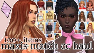 Sims 4 | Small But Mighty Maxis Match Haul - 100+ items in under 10 minutes