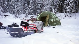 Поставили Дом На Омуте / Живем  С Батей  На Льду / Ловим Хариуса / 1 Часть