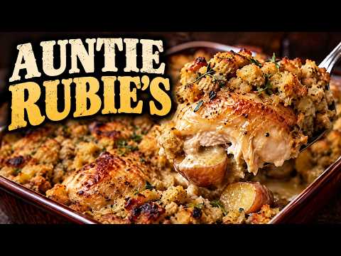 Auntie Rubie's Chicken and Stuffing Bake