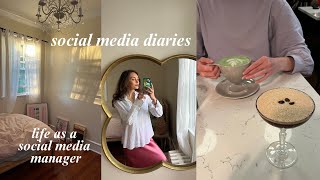social media diaries | life a a social media manager in her 20s, weekly vlog