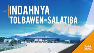 Indahnya Tol Bawen-Salatiga dari Udara