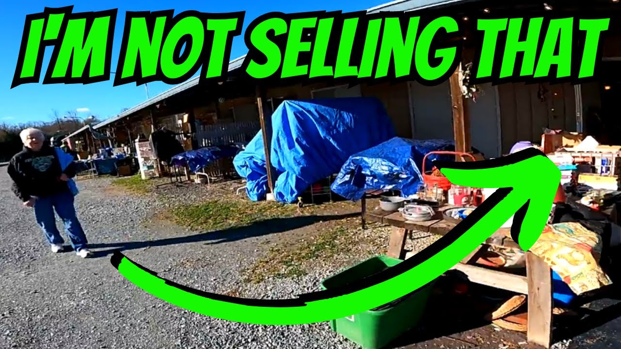 GARAGE SALE OFFER SHE COULDN'T REFUSE