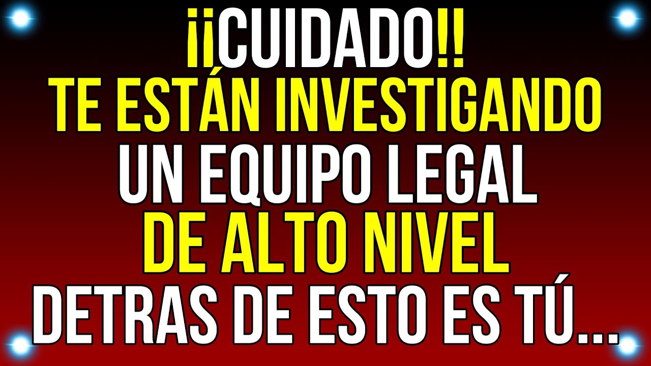 ¡TEN CUIDADO! Un alto FUNCIONARIO legal te está INVESTIGANDO...| Mensaje de Dios Hoy | #god