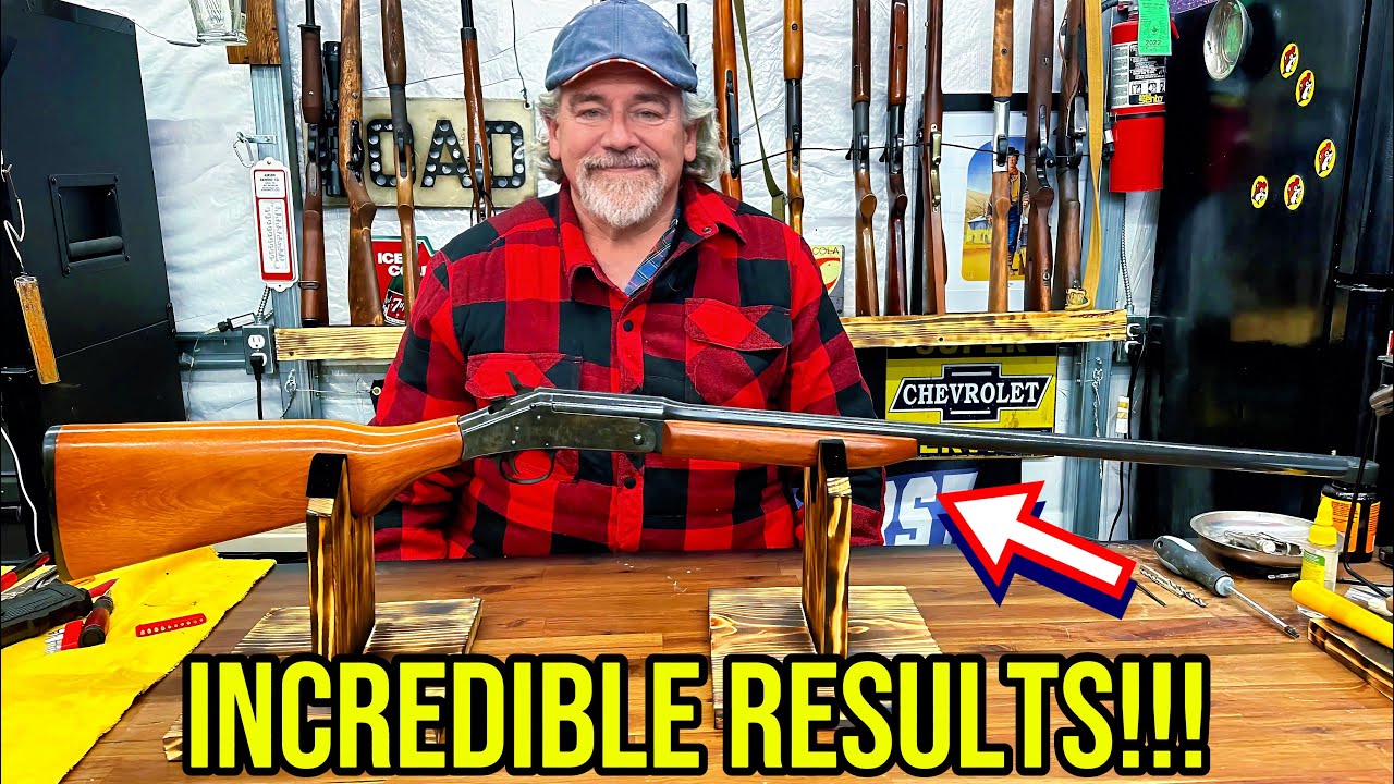 RESTORING A DAMAGED H&R SINGLE SHOT SHOTGUN! TIPS AND TRICKS INCLUDED!