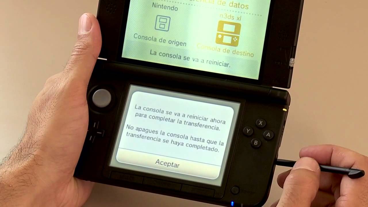 Videotutorial Nintendo 3ds Como Pasar Tus Datos De Nintendo 3ds A Nintendo 3ds Xl Youtube