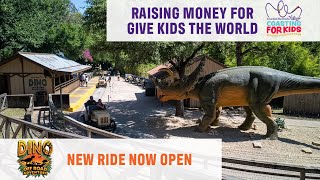 Dino Off Road Adventure Opens at Six Flags Over Texas, Coasting for Kids - Give Kids the World
Coasting for Kids, a Give Kids The World Village fundraiser, is held at several parks across the country during the summer. This years fundraiser at Six Flags Over Texas featured exclusive ride time and the opportunity to meet families who have stayed at the village. Coasting for Kids donations help critically ill children and their families enjoy vacations at no charge. Now open at Six Flags Over Texas is Dino Off Road Adventure. The attraction features all-new cars, designed closely to the specs of the original Arrow Chaparral vehicles, over a dozen dinosaur animatronics and a refreshed landscape. Plus, join us for a quick construction update that includes a look at new Bugs Bunny Boomtown attractions.
Coasting for Kids 2024 Events: https://www.gktw.org/coasting
Learn More About Give Kids The World Village: https://www.gktw.org/about
Follow Us: http://linktr.ee/amusementsource
Patreon: http://patreon.com/amusementsource
Merchandise: http://amusementsource.media/shop
#CoastingforKids #SixFlagsOverTexas #DinoOffRoadAdventure Dino Off Road Adventure Opens at Six Flags Over Texas, Coasting for Kids - Give Kids the World