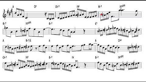 Samba De Orfeu  luiz Bonfa  Alto Sax