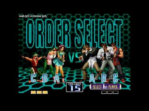 [FightCade King of Fighters 2002] noah vs foresee