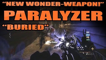 PARALYZER! "BURIED" ZOMBIES Footage! - "Vengeance" WONDER-WEAPON - BlackOps2 DLC!