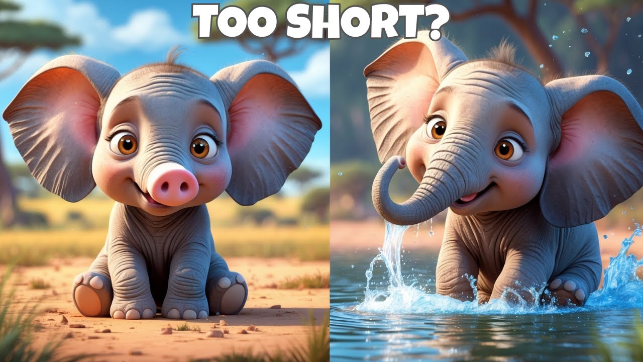 The Baby Elephant Secret | African Wisdom  Folktale for kids