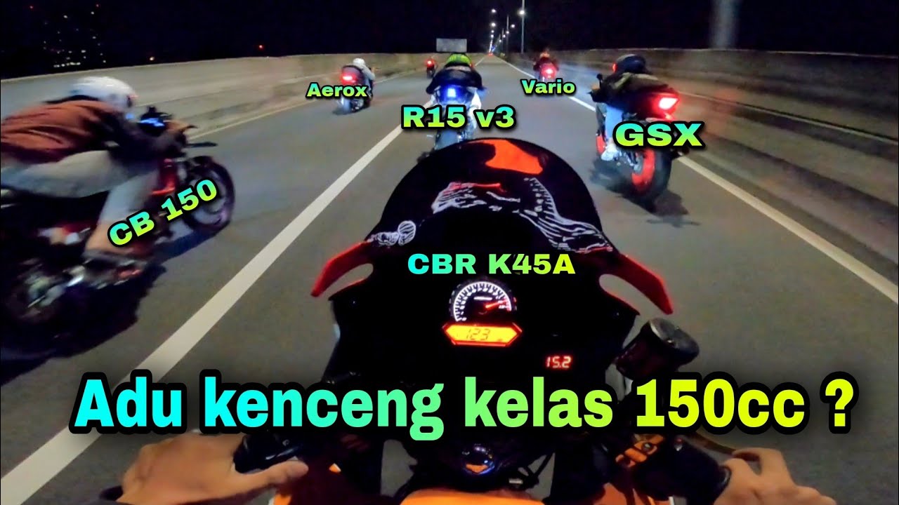 ADU MEKANIK R15, CBR, GSX, FU, AEROX, VARIO | ANTASARI RACE WAY 150 UP