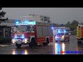 [schweres Unwetter über Neu-Isenburg] diverse Feuerwehren aus dem Kreis Offenbach + DRK OV N-I